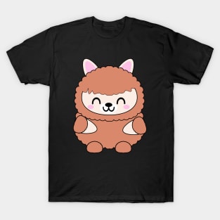 Cute Kawaii Baby Llama T-Shirt